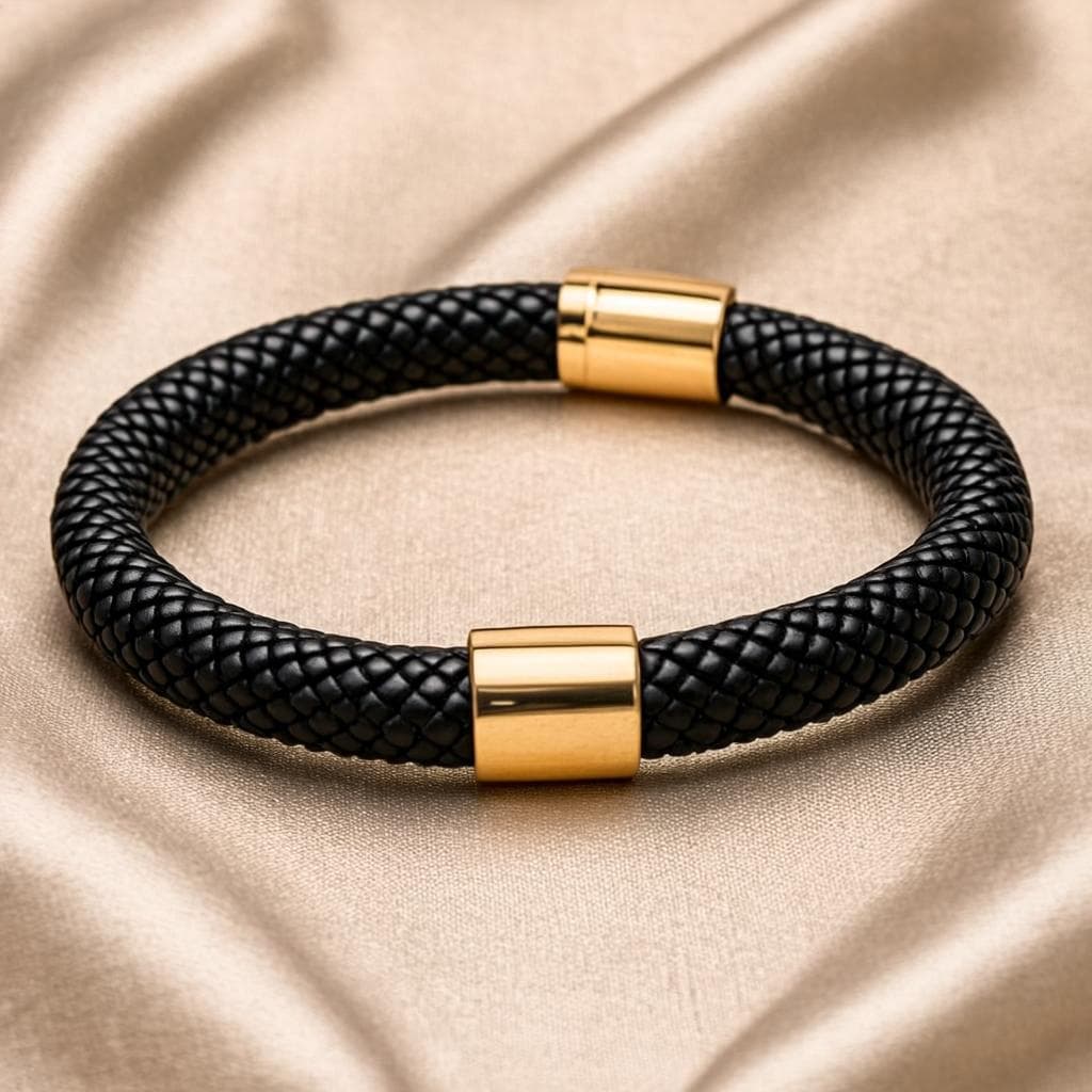 Bracelet Bourbon — Bracelet cuir