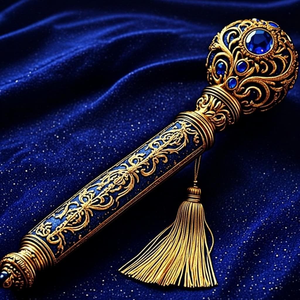 Sceptre Souverain de Sa Majesté Fatima — Sceptre de cérémonie royal