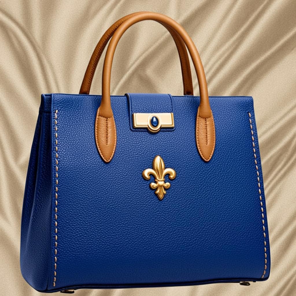 Cabas Royal Azur de Sa Majesté — Cabas royal numéroté