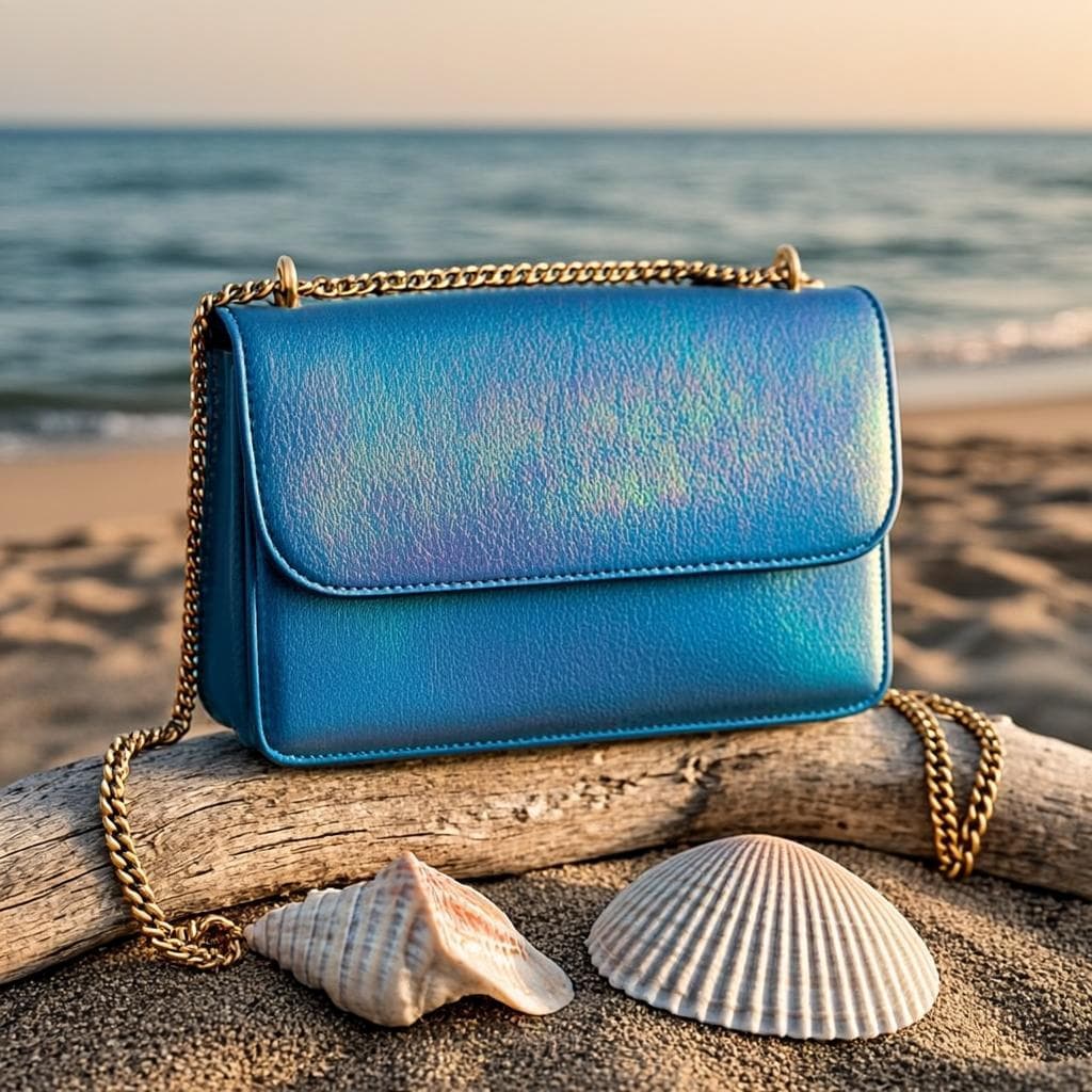 Pochette Saphir Méditerranée — Pochette royale