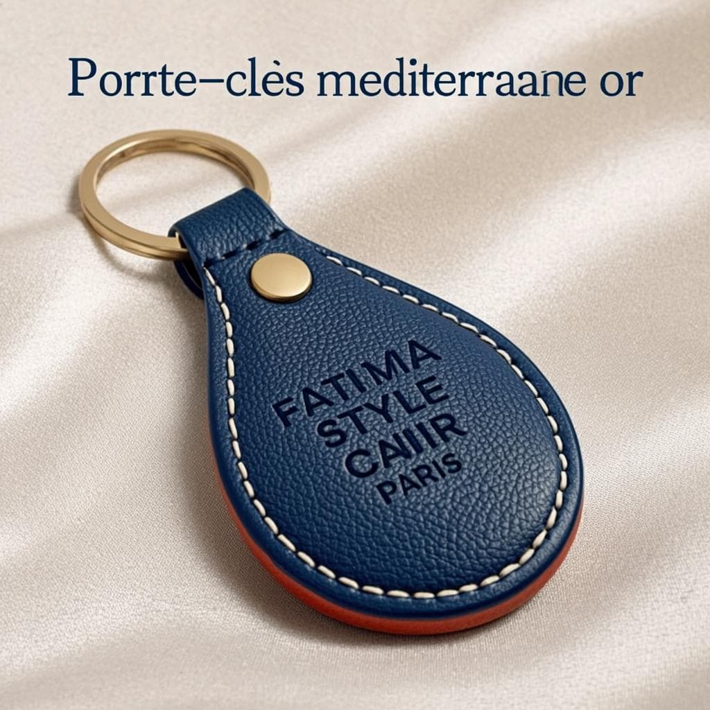 Porte-Clés Méditerranée Or — Porte-clés