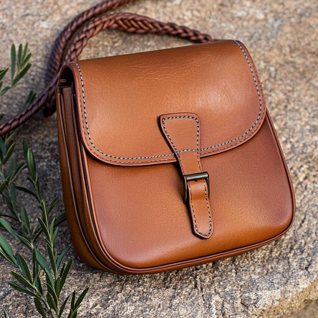 Sac Bandoulière Sable Royal — Bandoulière royale