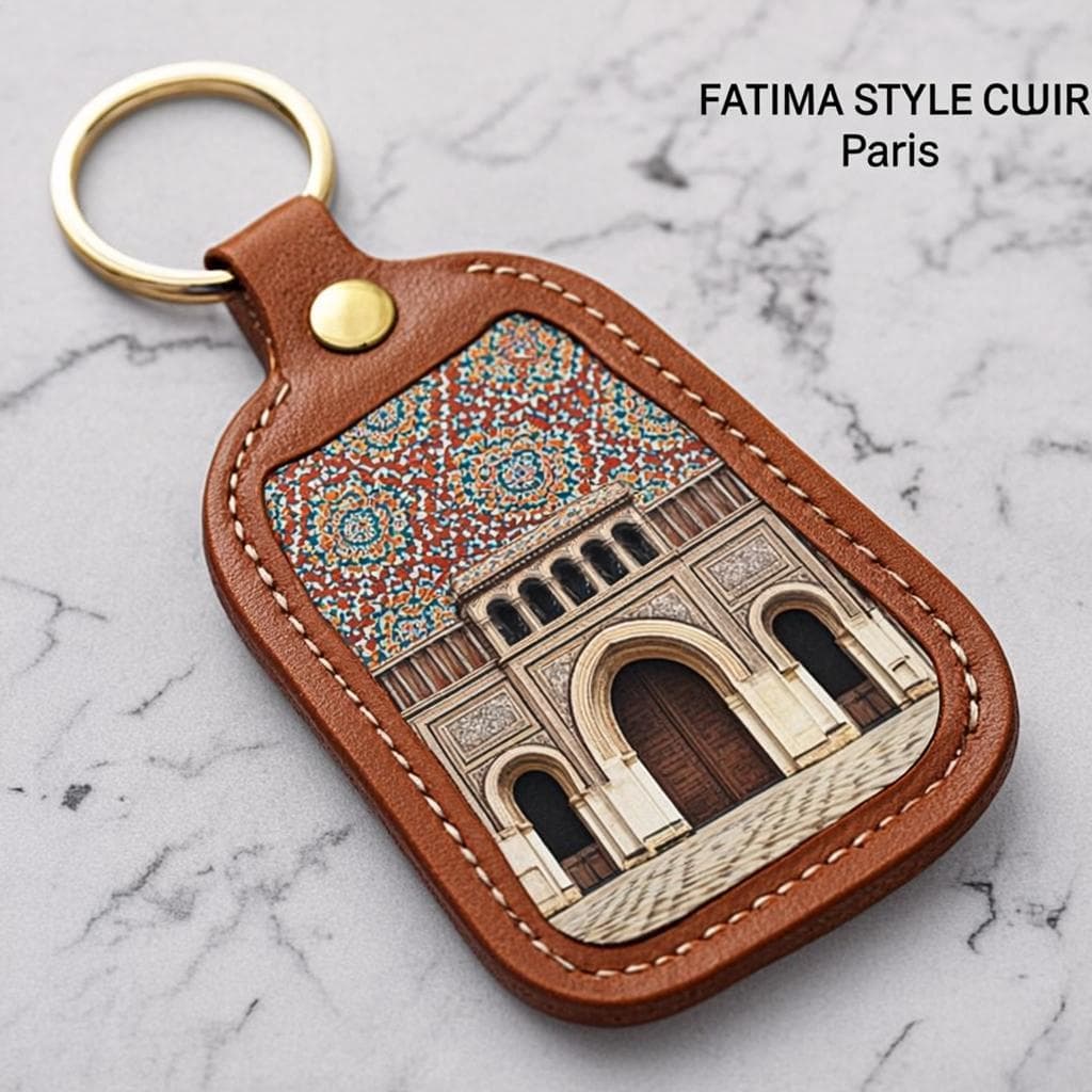 Porte-Clés Alhambra Or — Porte-clés mauresque