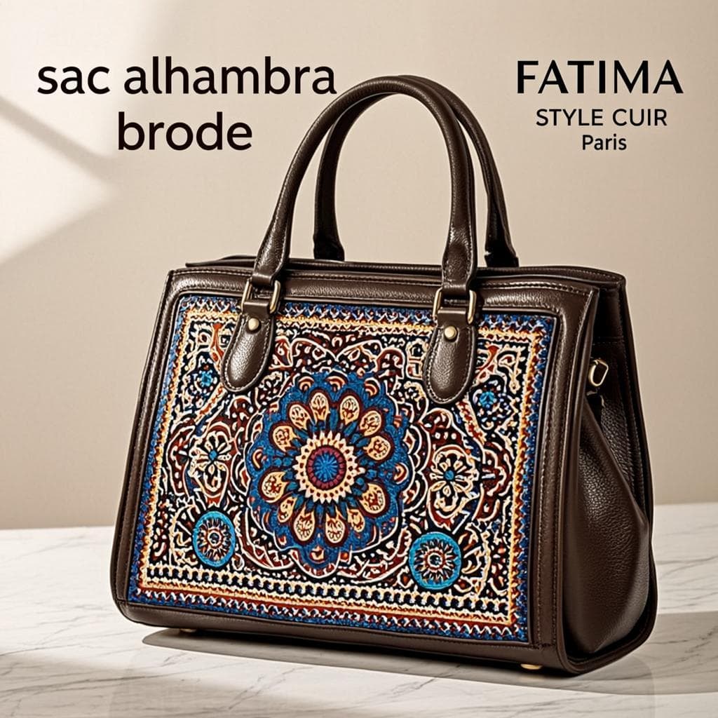 Sac Alhambra Brodé — Sac brodé