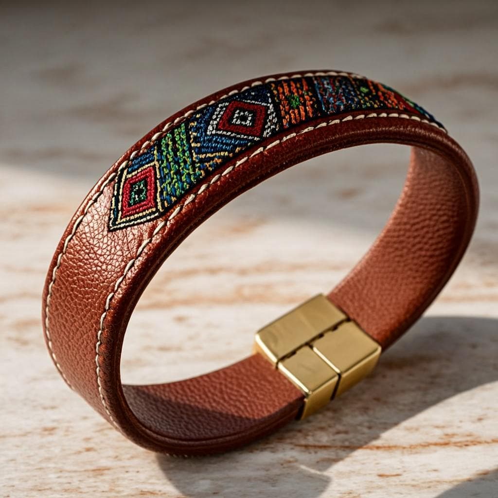 Bracelet Tressé Sénégal — Bracelet tressé