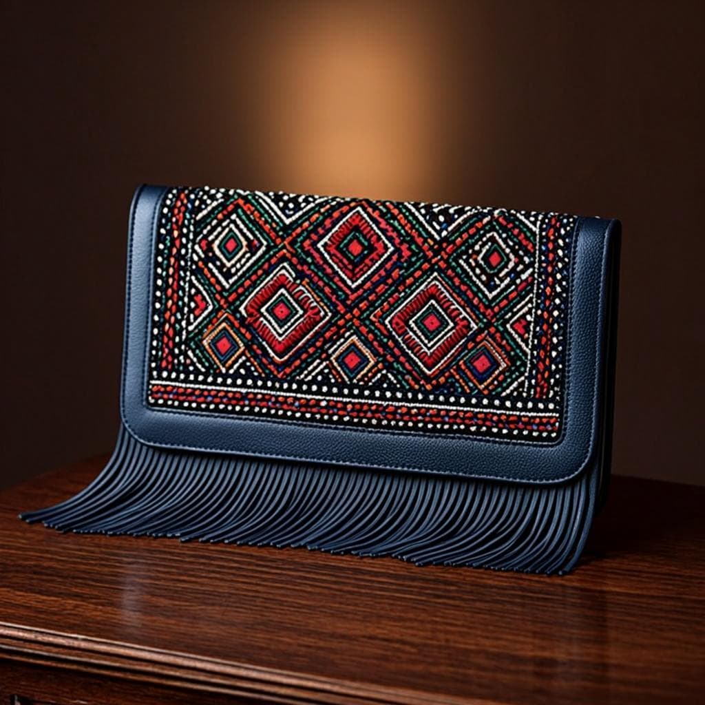 Pochette Téranga — Pochette perles