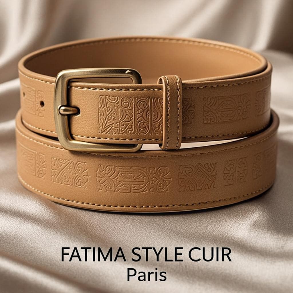 Ceinture Touareg Or — Ceinture touareg