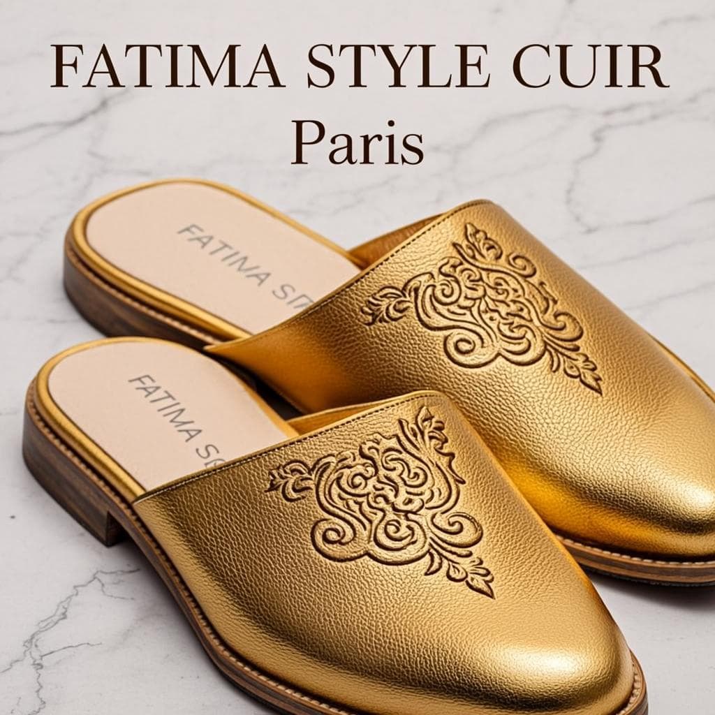 Mules Sahara Brodées — Mules sahara