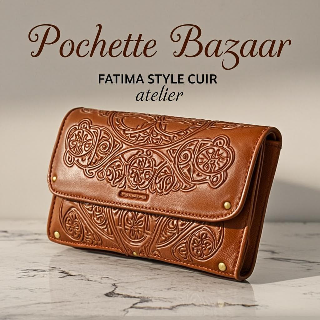 Pochette Bazaar — Pochette berbère