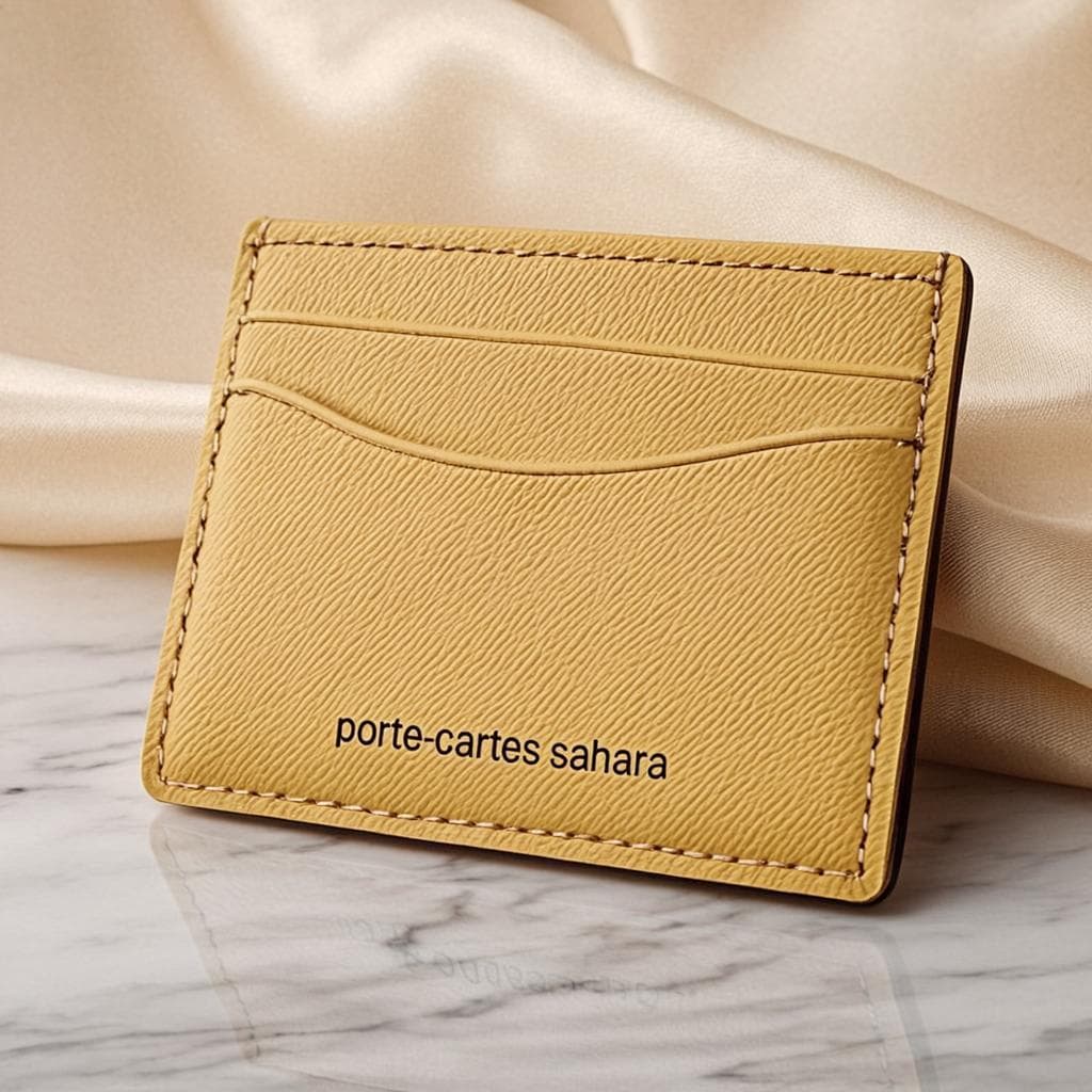Porte-Cartes Sahara Or — Porte-cartes sahara