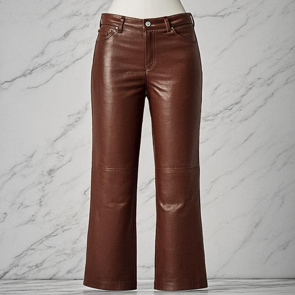 Pantalon Whisky Slim — Pantalon cuir