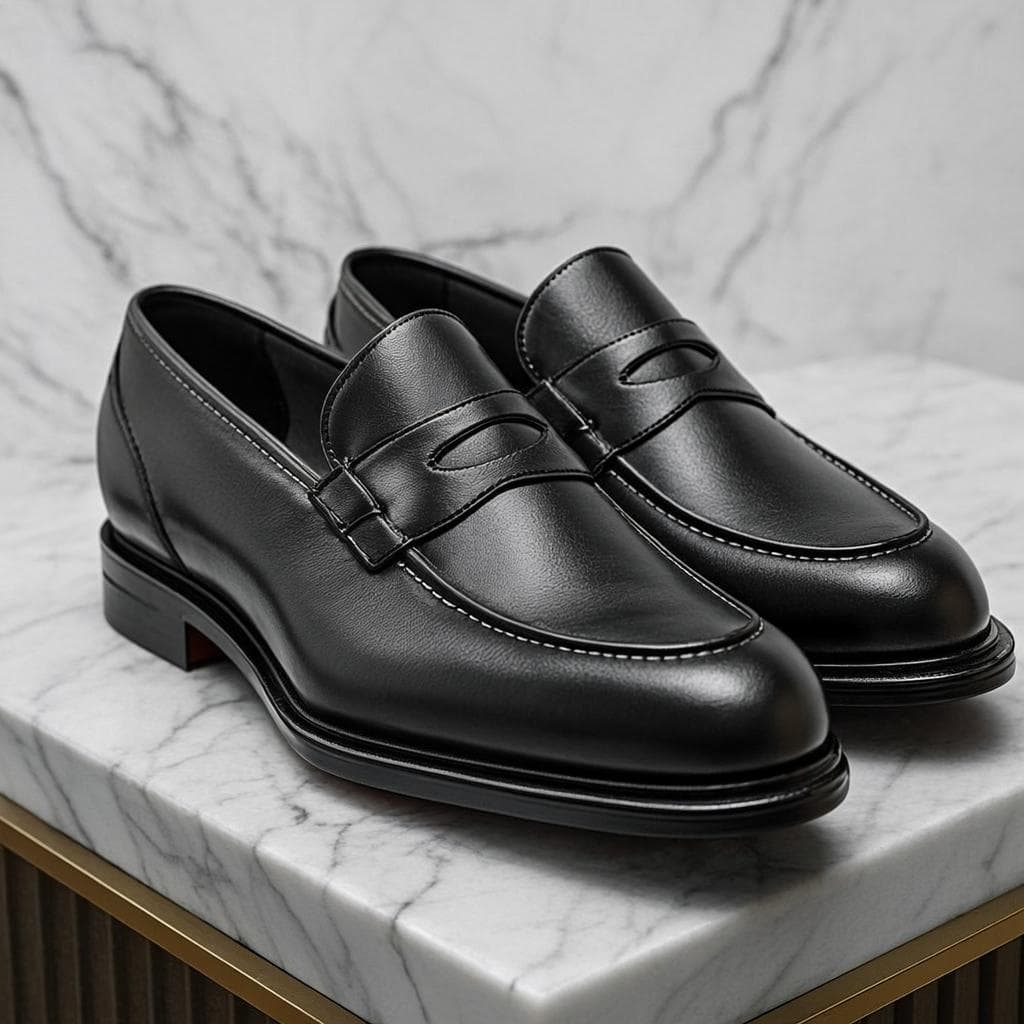Bob Noir Patiné — Chaussure Bob
