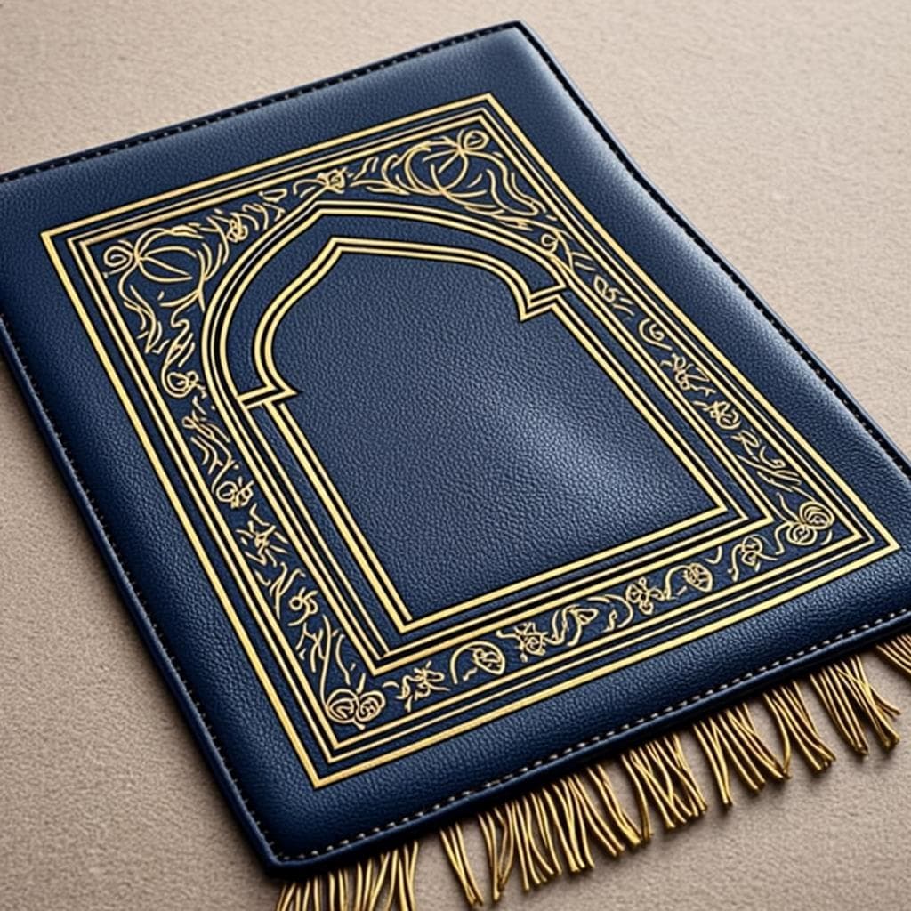 Natte de Prière Indigo — Natte de prière