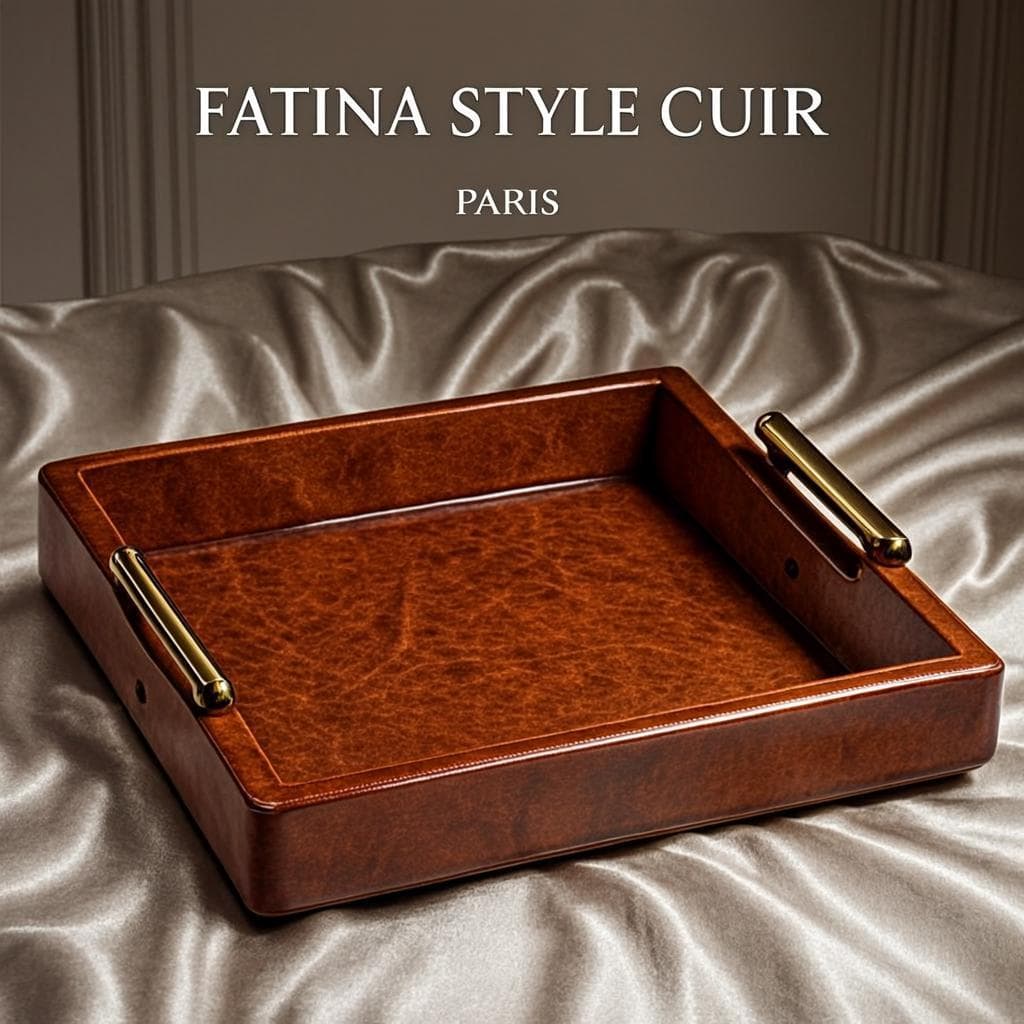 Plateau Bastille Cognac — Plateau cuir