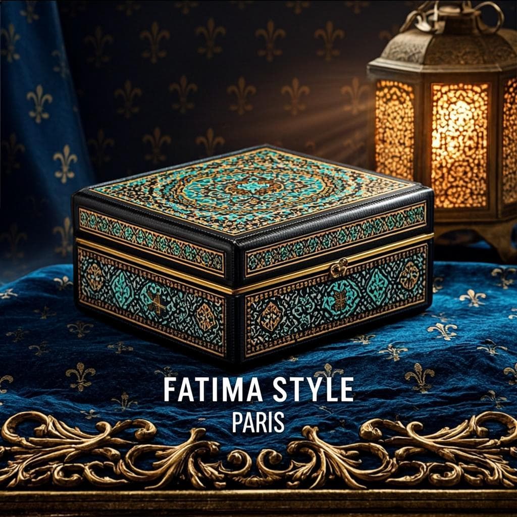 Coffret à Bague Safavide — Écrin à bijoux