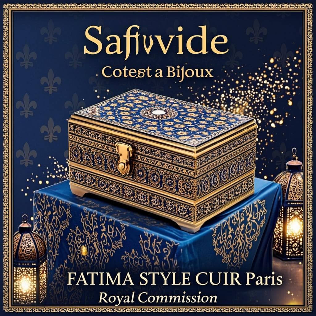 Coffret à Bijoux Safavide — Coffret à bijoux royal