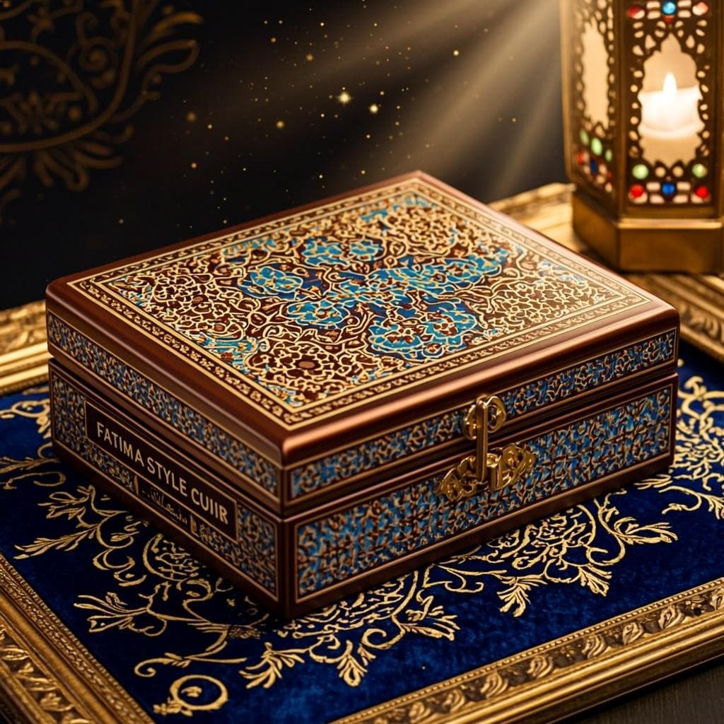Coffret à Cartes Persanes — Coffret à cartes