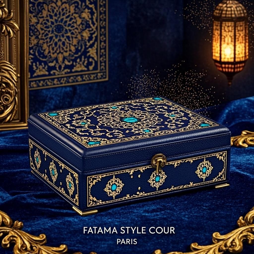 Coffret à Épingles Perse — Coffret à épingles