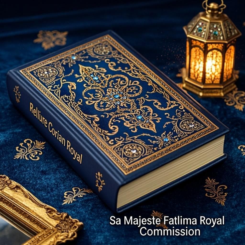 Reliure Coran Royal — Reliure sacrée