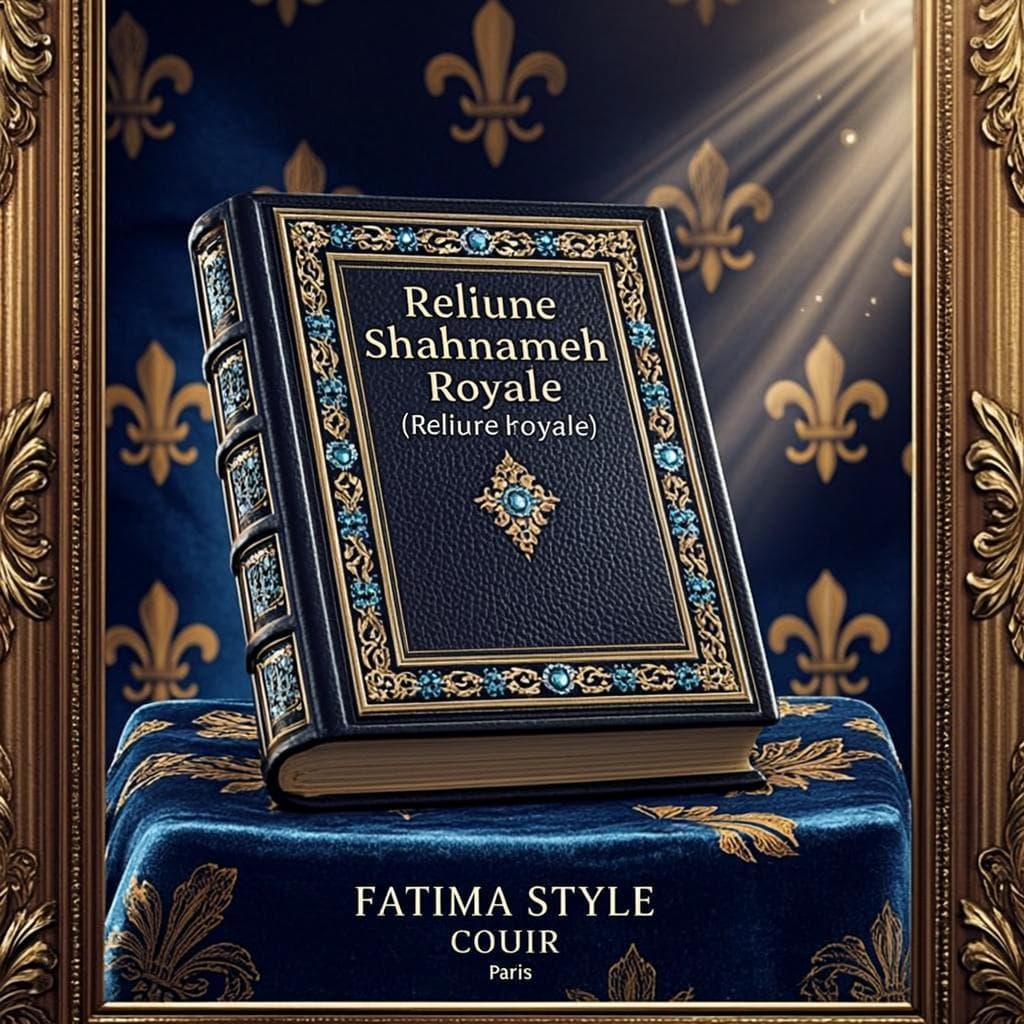 Reliure Shahnameh Royale — Reliure royale