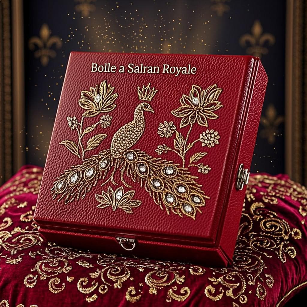 Boîte à Safran Royale — Boîte à safran