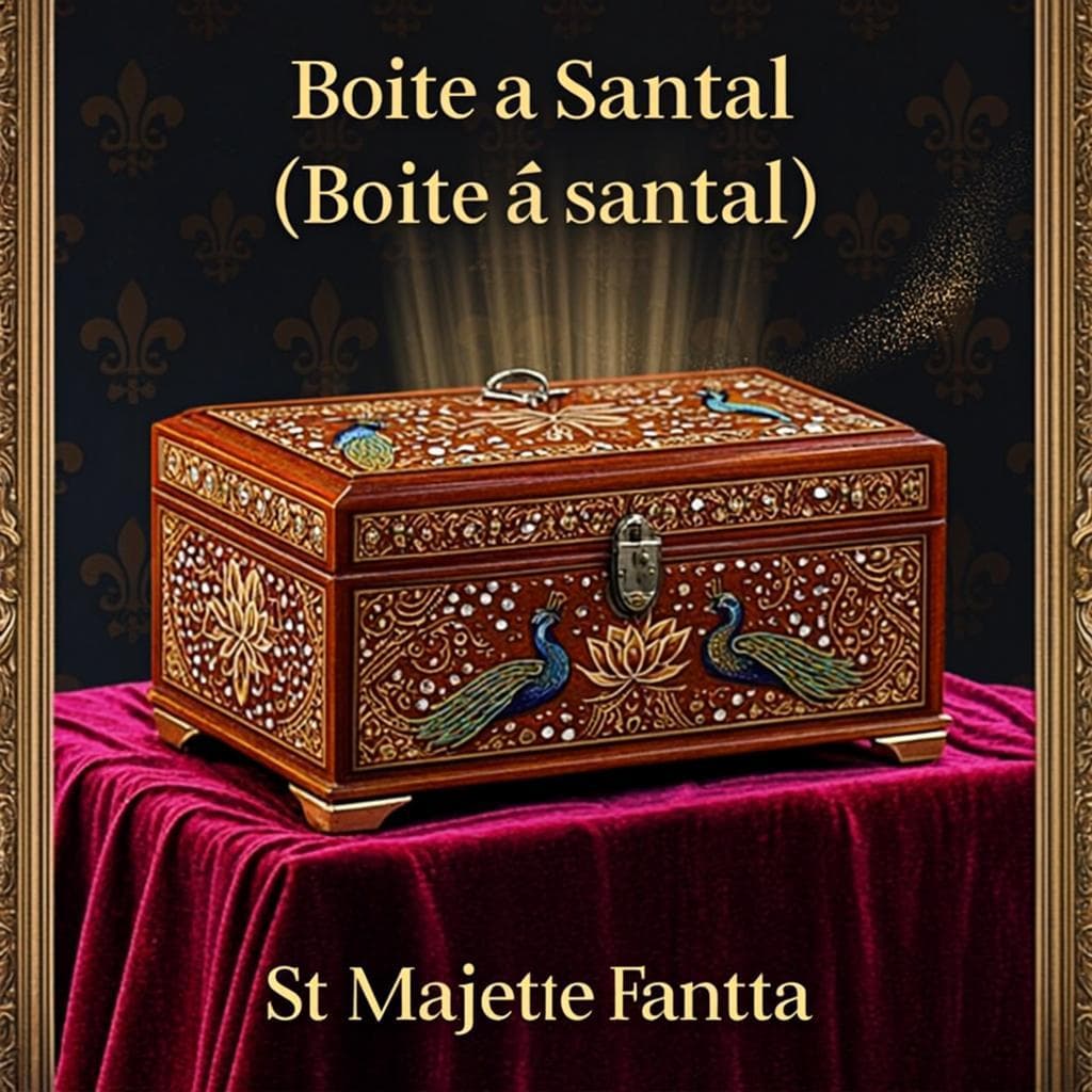 Boîte à Santal Royal — Boîte à santal