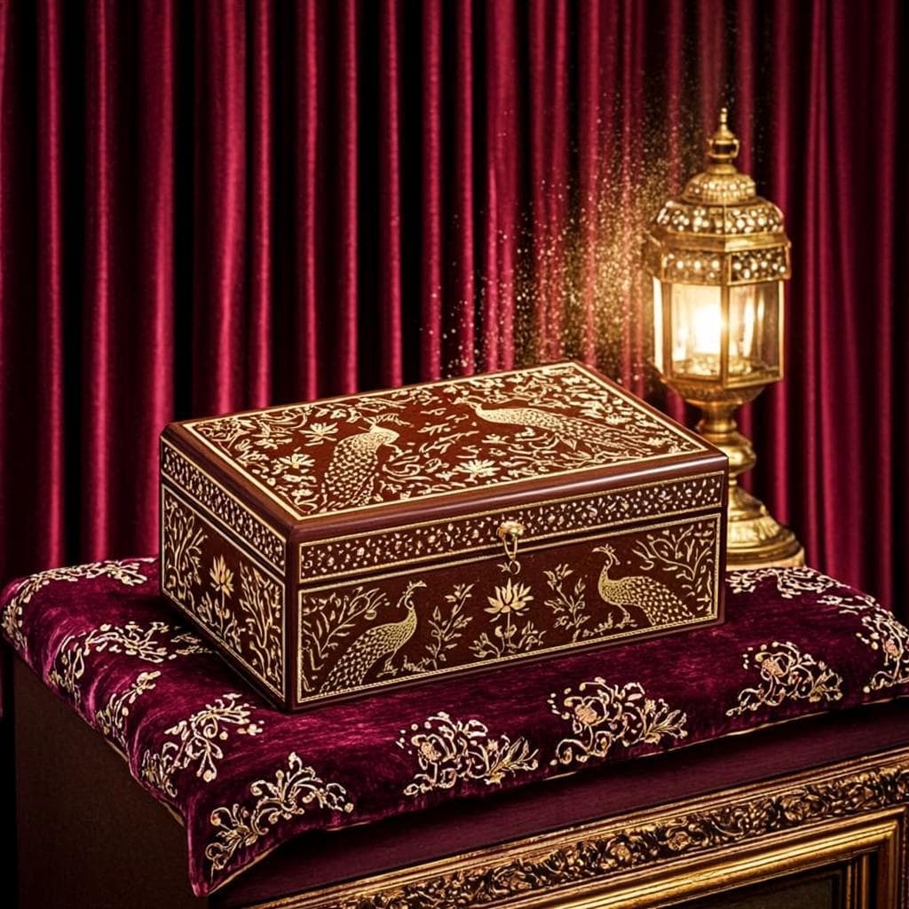 Coffret à Couronne Indien — Coffret à couronne