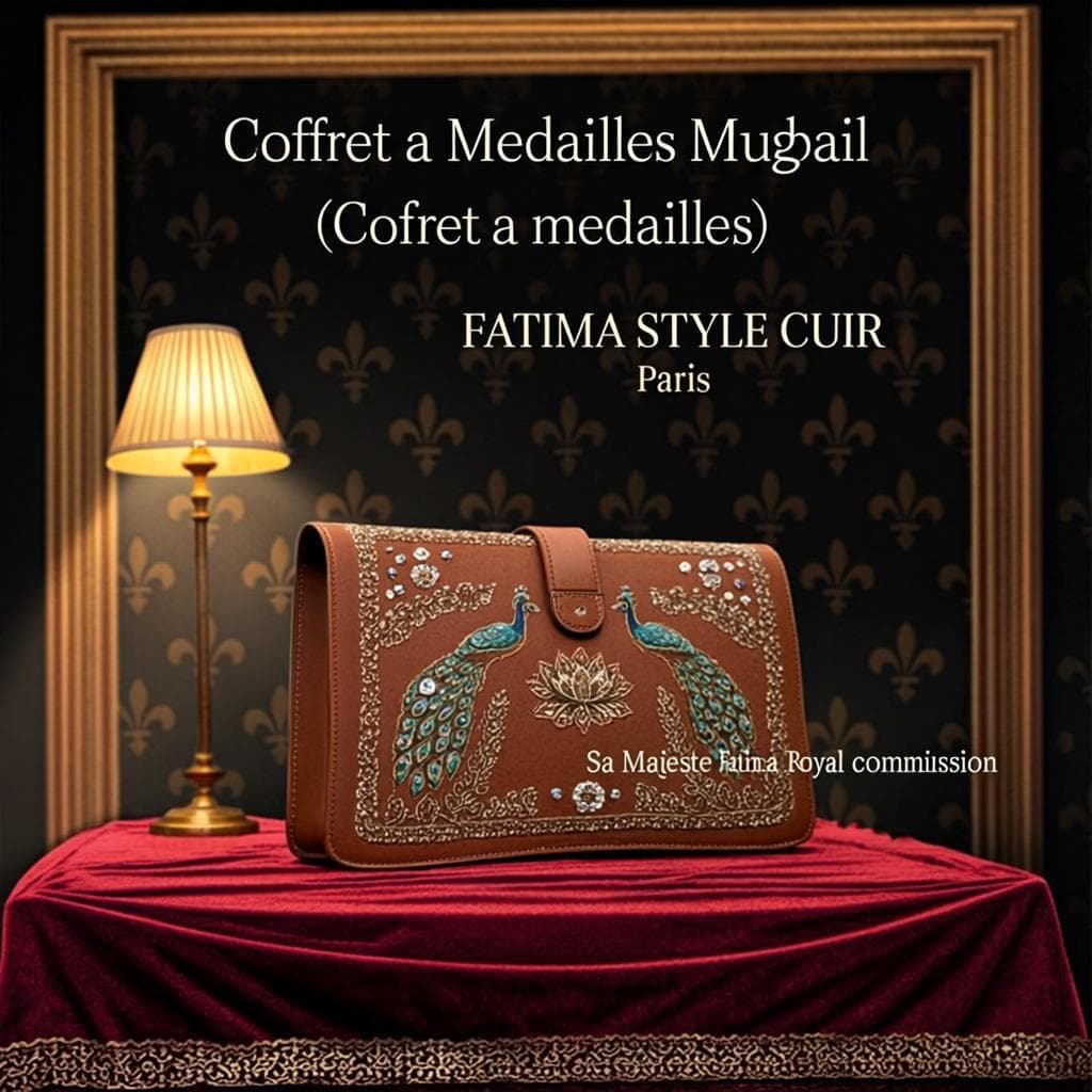 Coffret à Médailles Mughal — Coffret à médailles