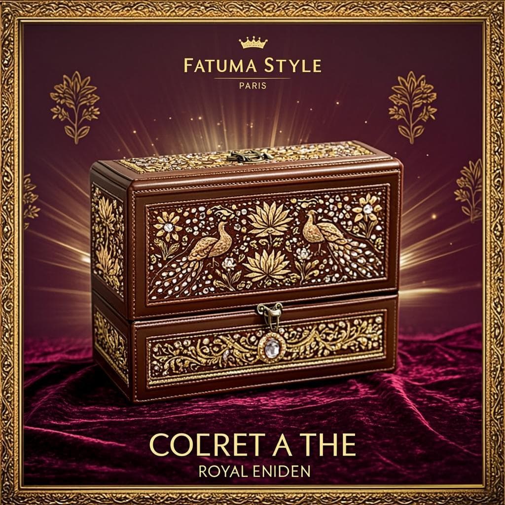 Coffret à Thé Royal Indien — Coffret à thé