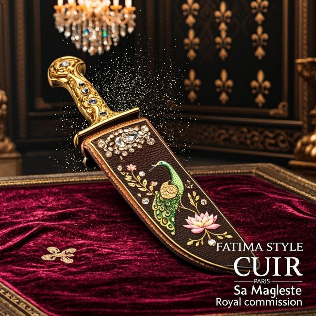 Fourreau Khanjar Moghol — Fourreau de dague