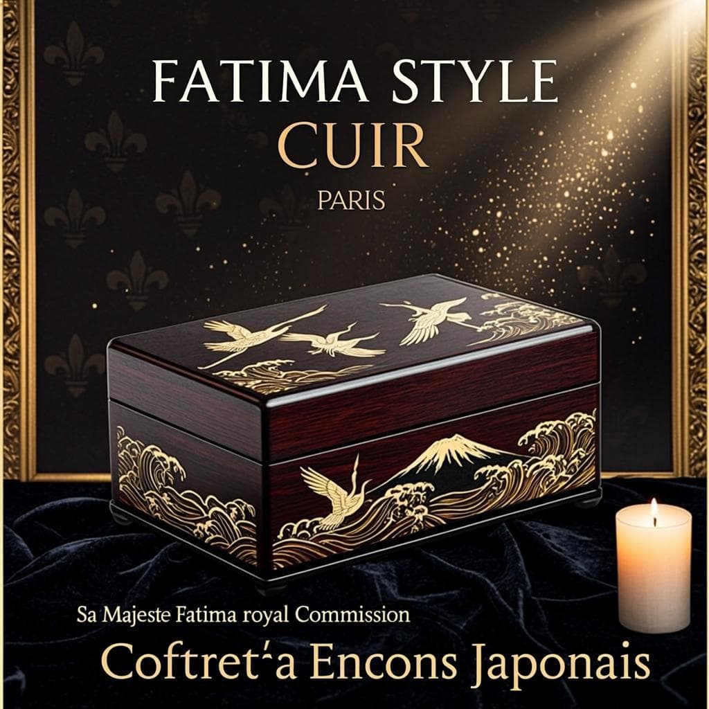 Coffret à Encens Japonais — Coffret à encens