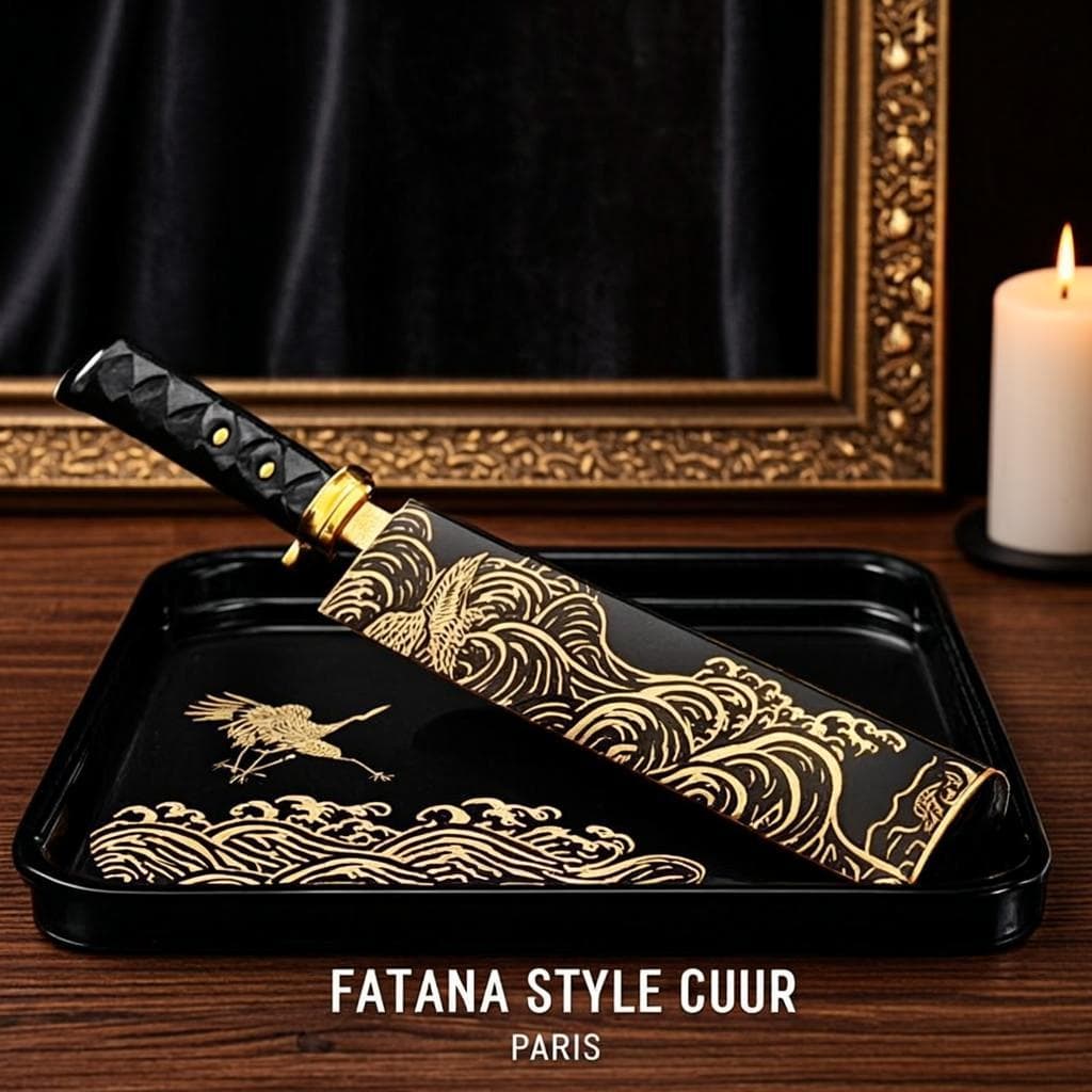 Étui à Sabre Court — Fourreau wakizashi