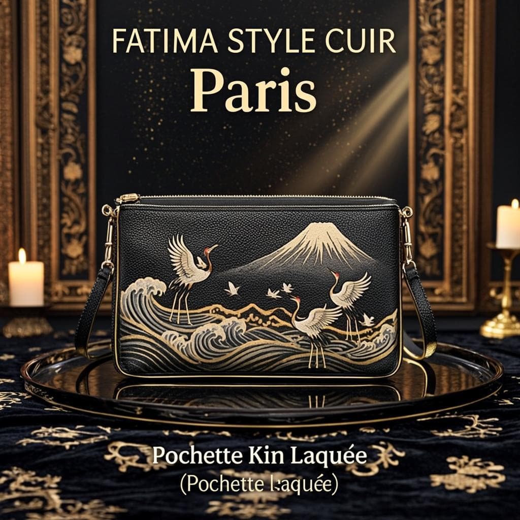 Pochette Kin Laquée — Pochette laquée