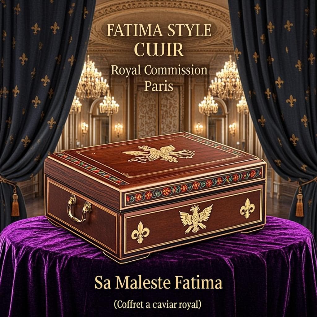 Coffret à Caviar Beluga — Coffret à caviar royal