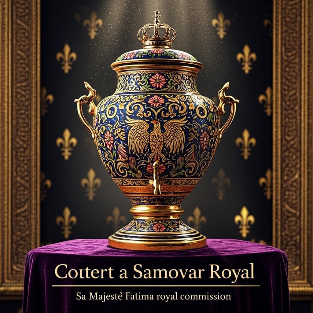Coffret à Samovar Royal — Coffret à samovar
