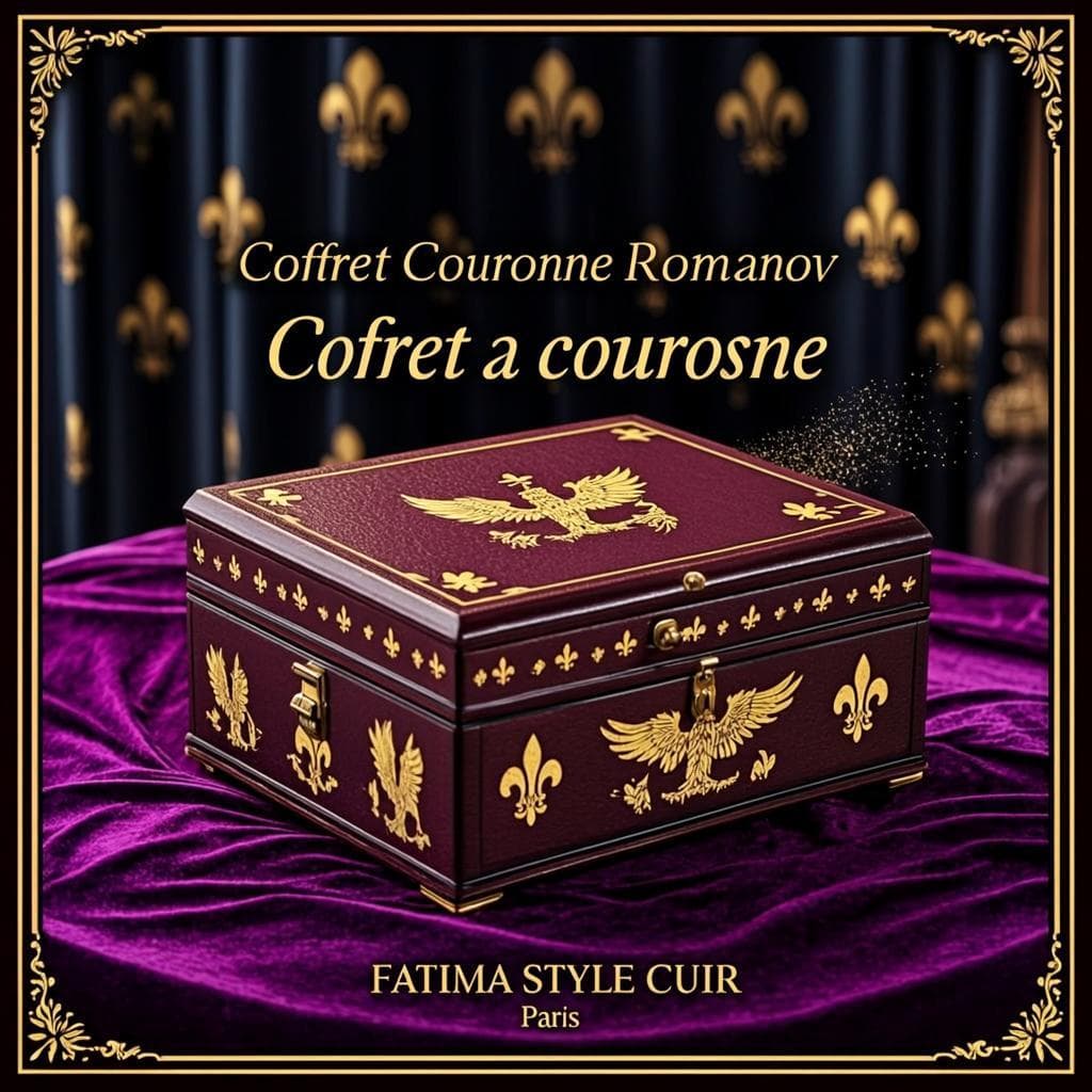 Coffret Couronne Romanov — Coffret à couronne