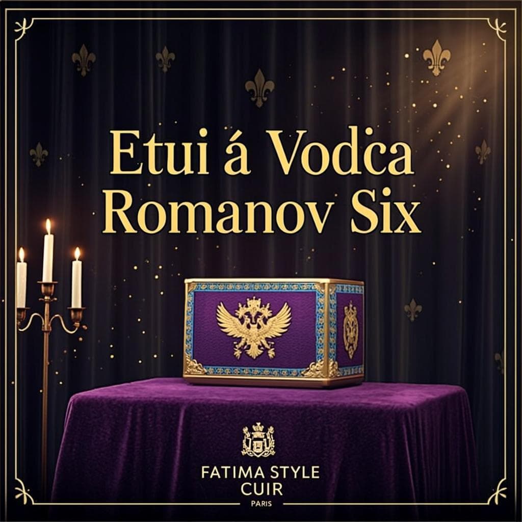 Étui à Vodka Romanov Six — Étui à vodka six