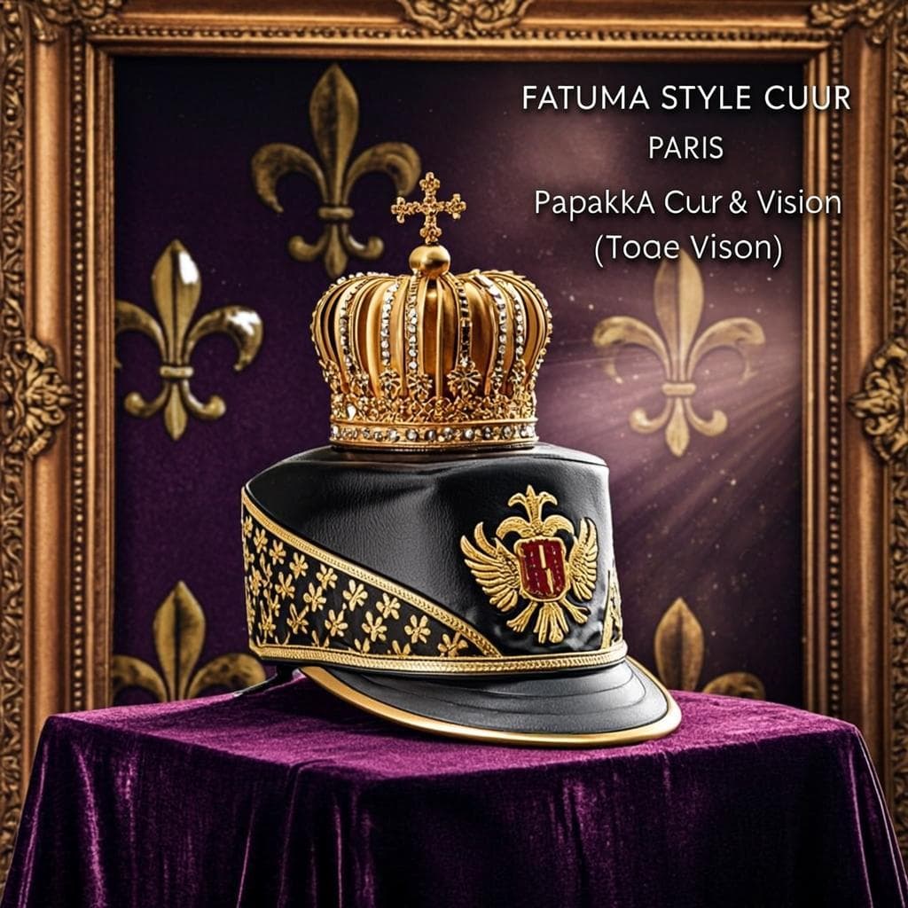 Papakha Cuir & Vison — Toque vison