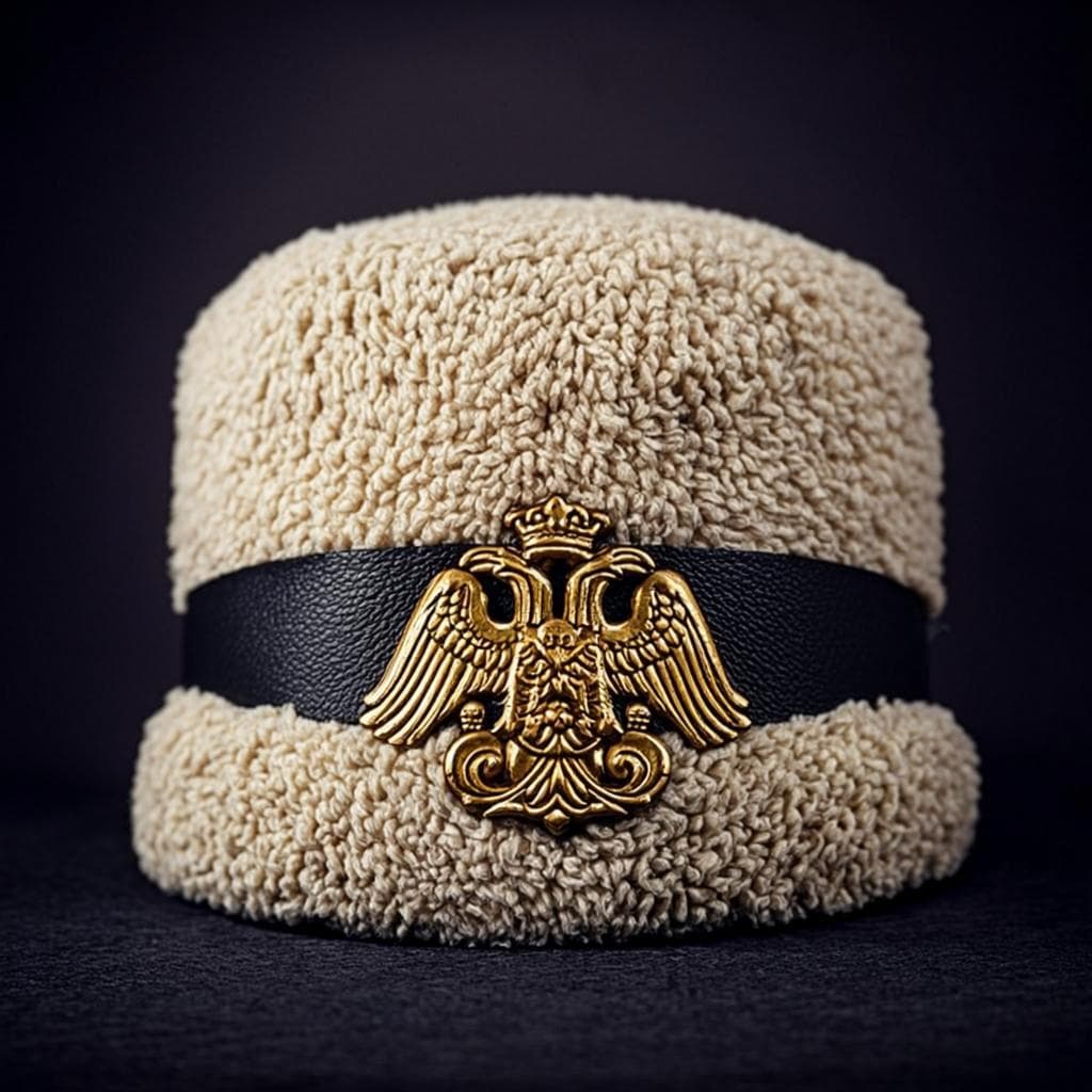 Papakha Officier Impérial — Toque d'officier