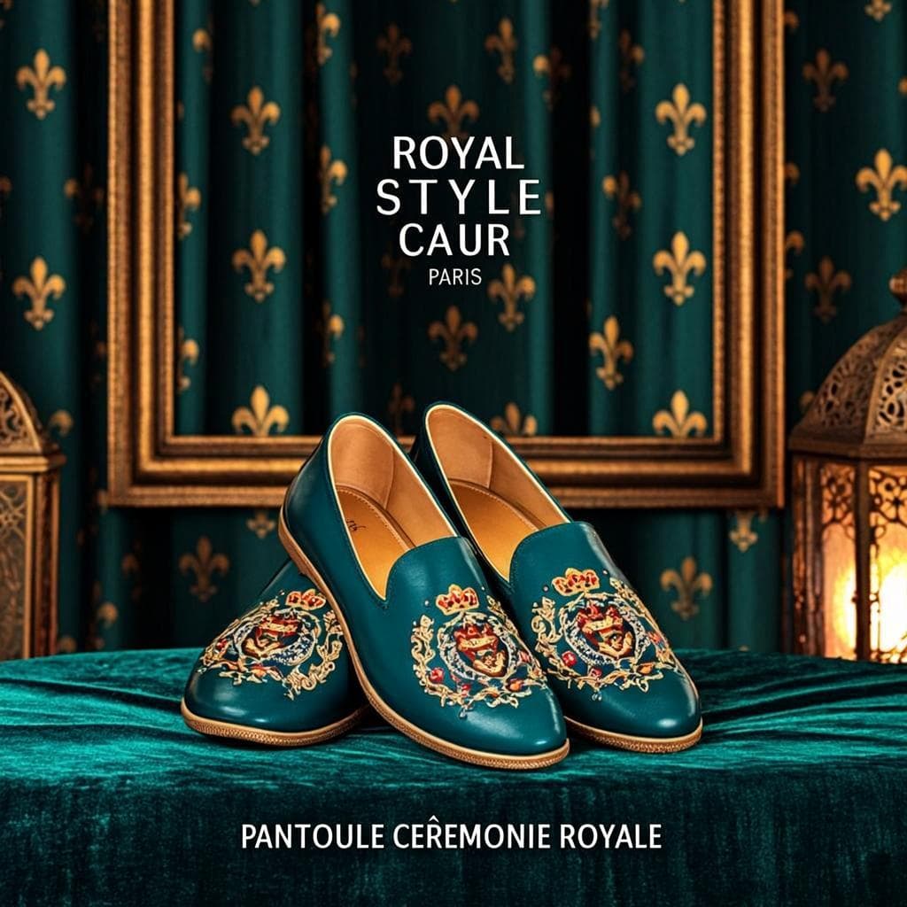 Pantoufle Cérémonie Royale — Pantoufle cérémonie