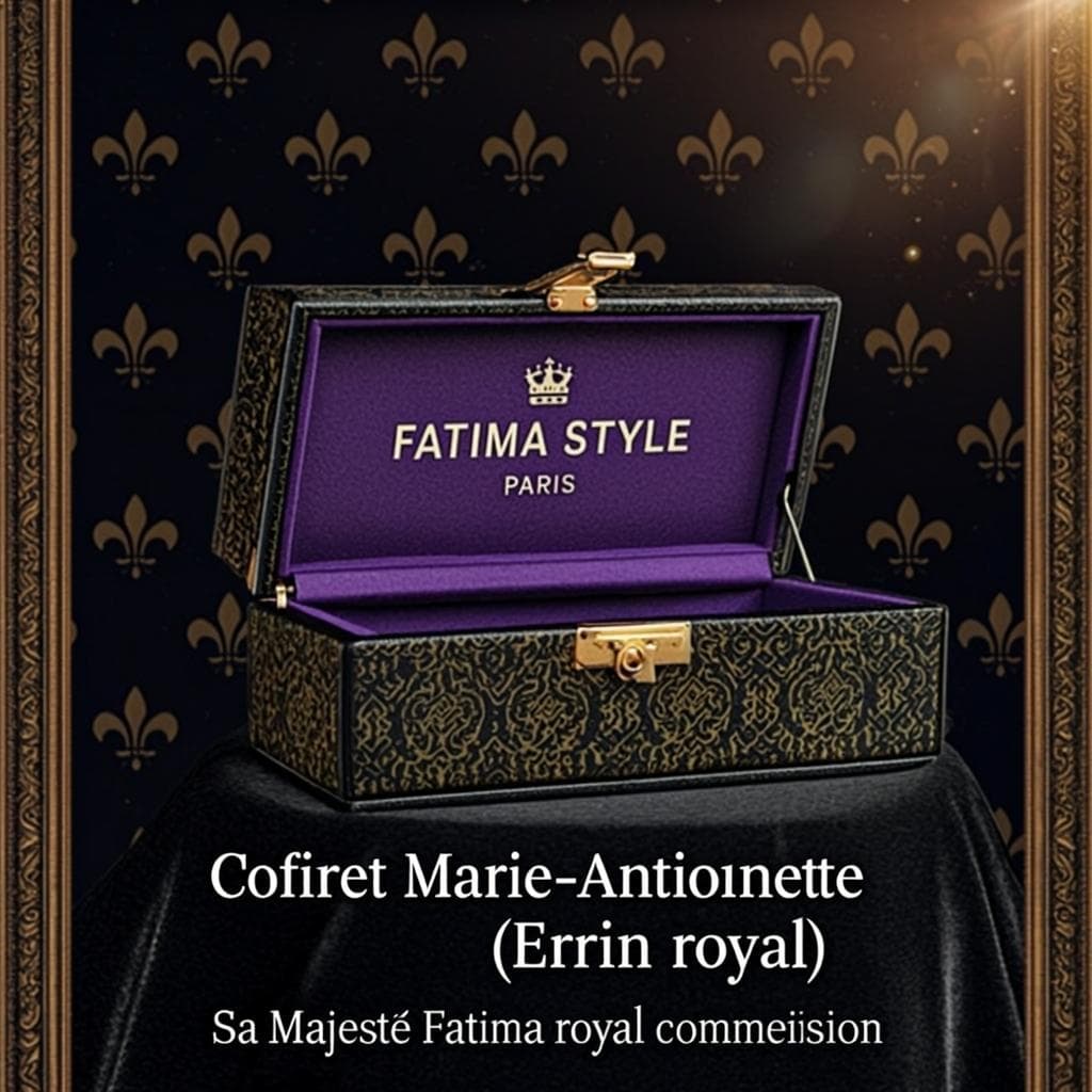 Coffret Marie-Antoinette — Écrin royal