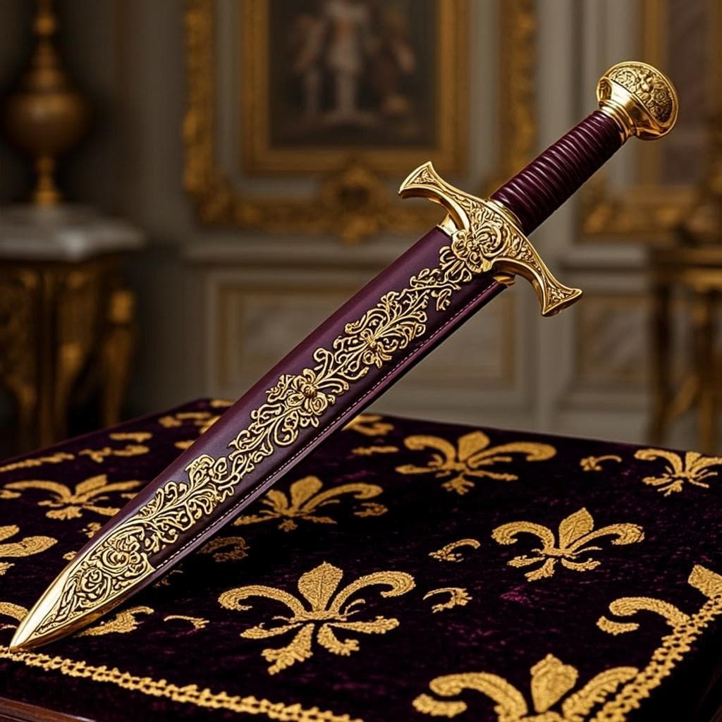 Épée de Charlemagne — Regalia du sacre