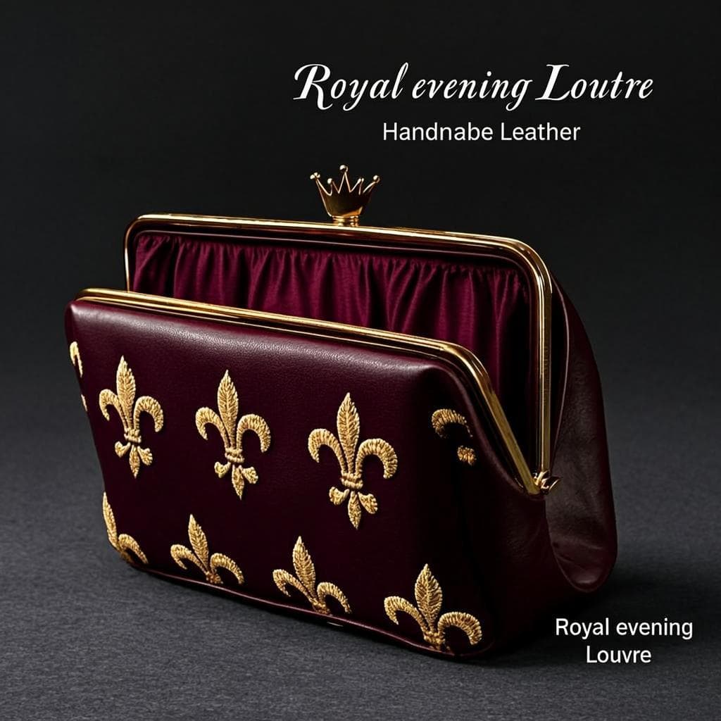 Pochette Soirée du Louvre — Sac de cour