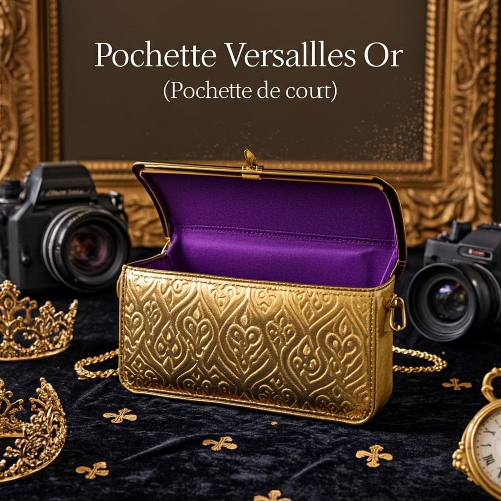 Pochette Versailles Or — Pochette de cour