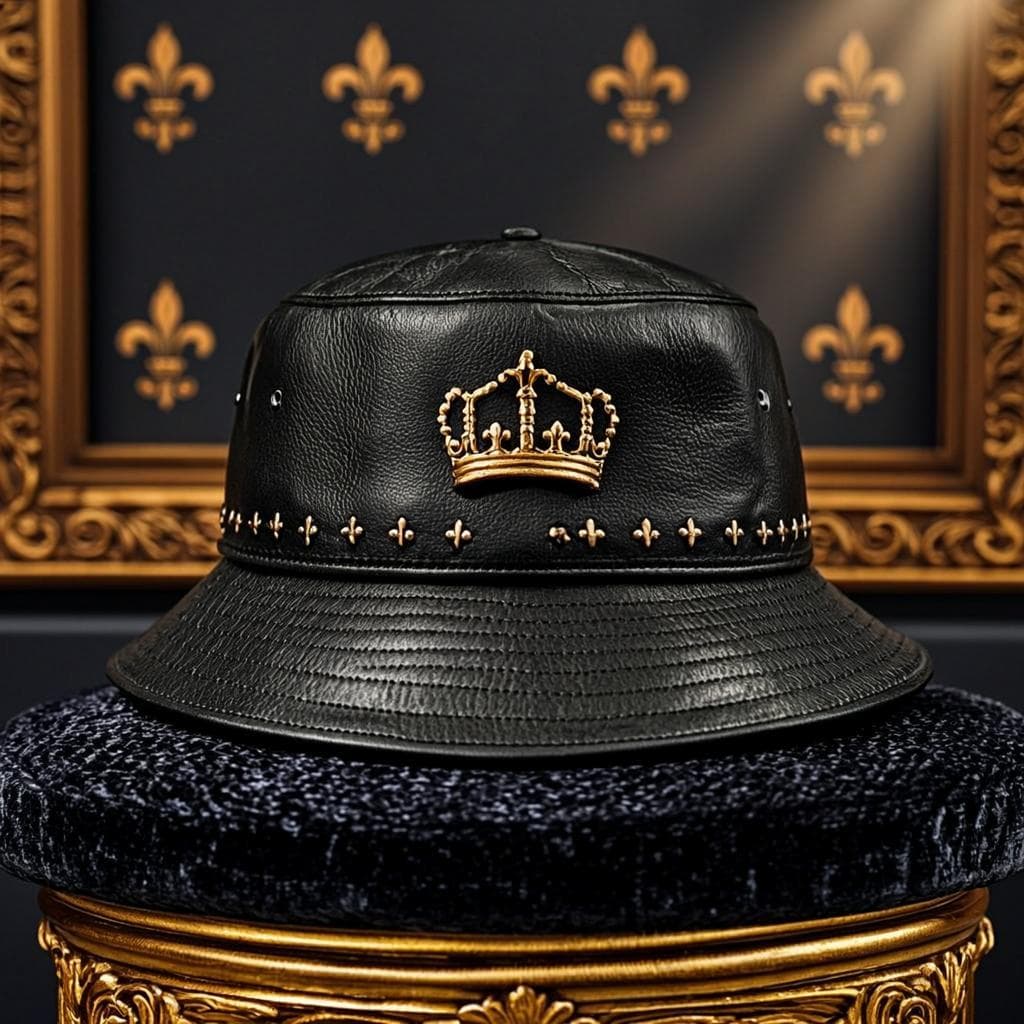 Bob Sa Majesté Or & Noir — Bob cuir