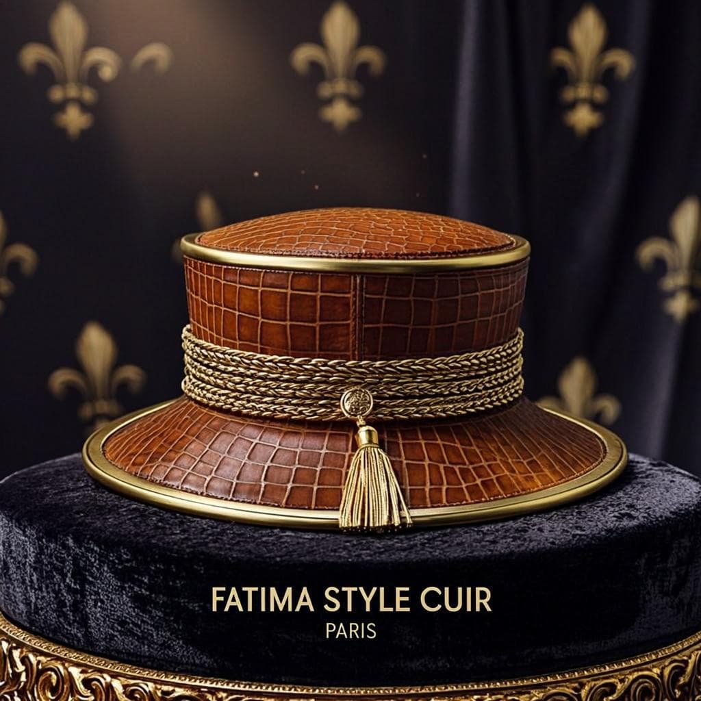 Tropedro Cuir Tressé Royal — Tropedro tressé