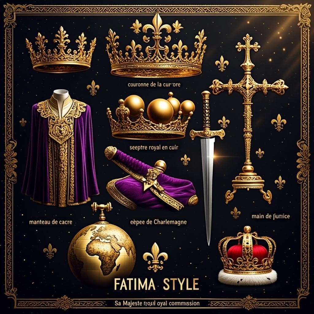 Collection Trésors de la Couronne — FATIMA STYLE CUIR