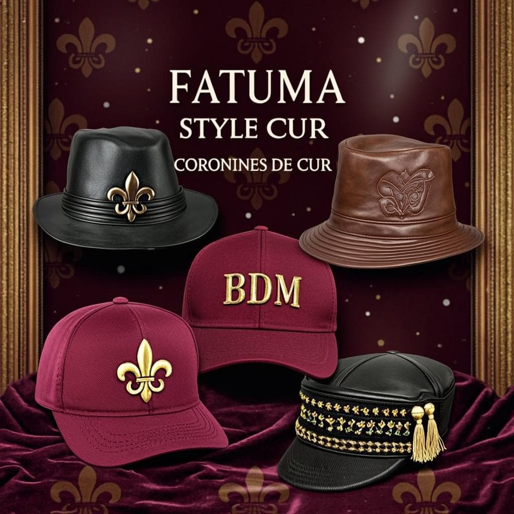 Collection Couronnes de Cuir — FATIMA STYLE CUIR
