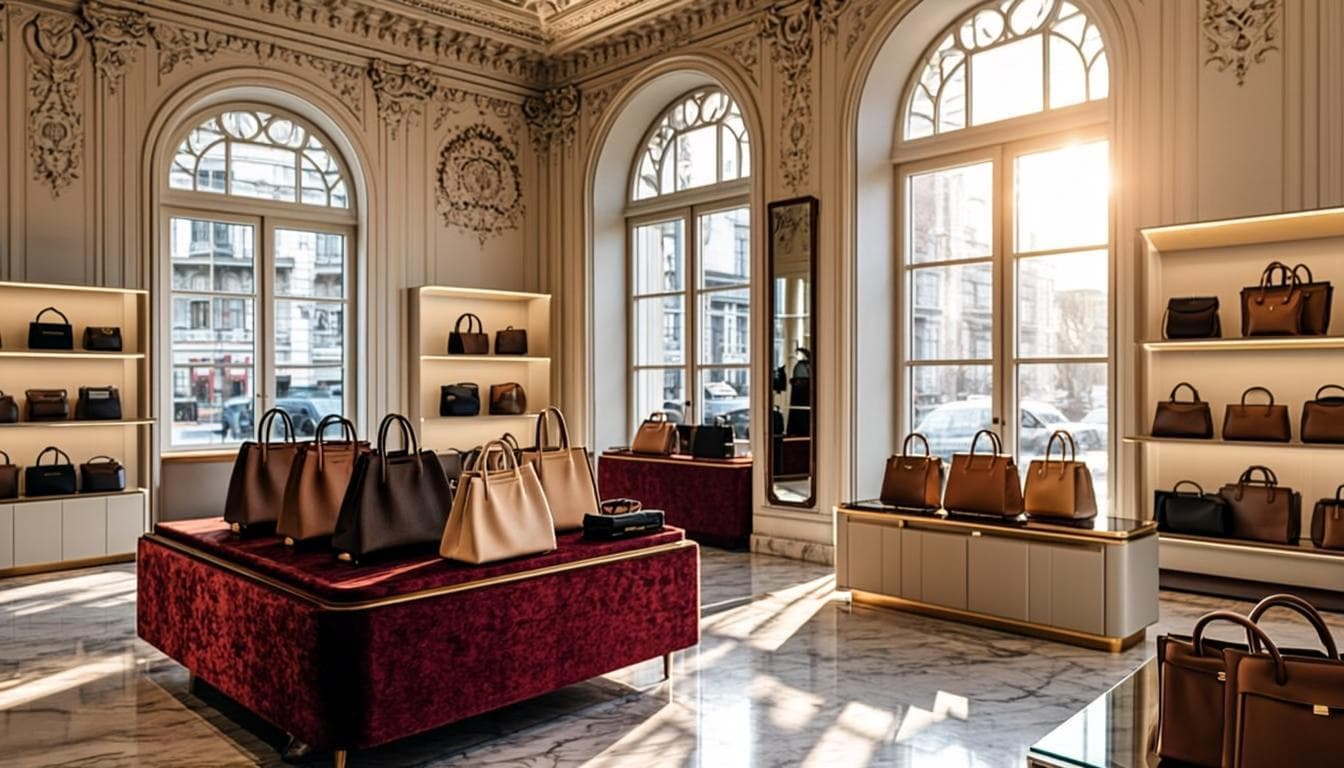 Intérieur de la boutique FATIMA STYLE CUIR au cœur de la Bastille, Paris
